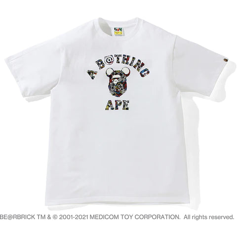 BAPE x Medicom Toy Camo Bear Tee (FW21) White