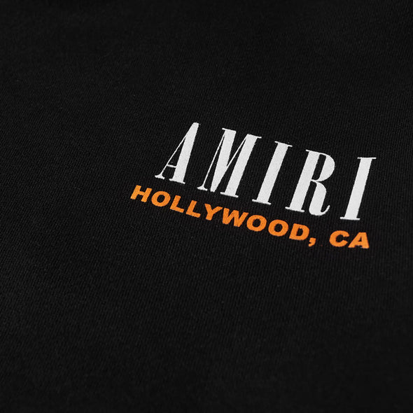 AMIRI Bones logo print hoodie