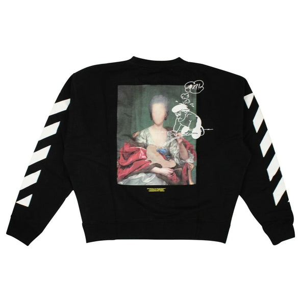 'Off-White' Black Mariana Crewneck