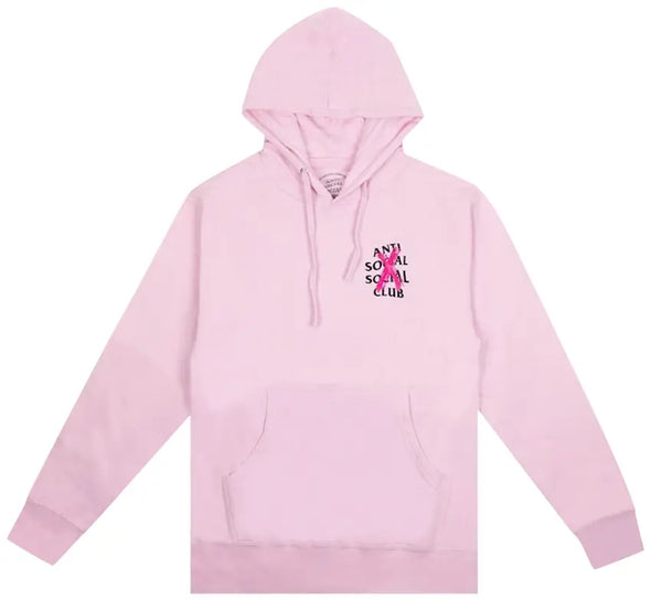 Anti Social Social Club Cancelled Hoodie 'Pink'