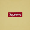 Supreme Box Logo Crewneck 'Pale Yellow'