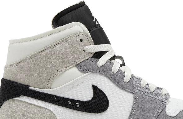 Air Jordan 1 Mid SE Craft 'Inside Out - Cement Grey'