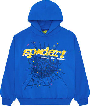 Sp5der TC Blue Hoodie