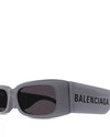 Balenciaga Max Rectangular Sunglasses, 56mm