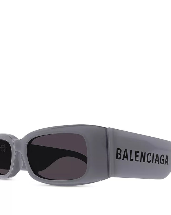 Balenciaga Max Rectangular Sunglasses, 56mm