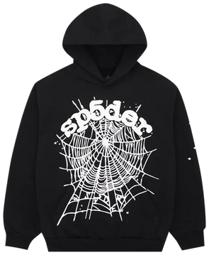 Sp5der OG Web Hoodie 'Black'