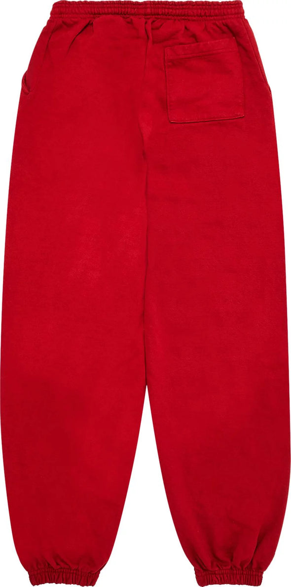 Sp5der Number 555 Sweatpants 'Red'