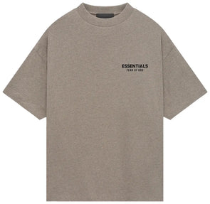 Fear of God Essentials Jersey Crewneck Tee 'Heather Grey'