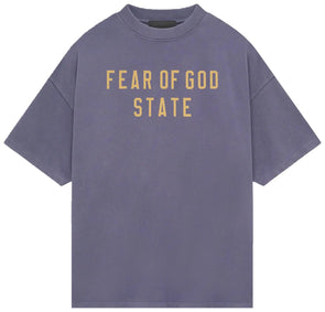 Fear of God Essentials Heavy Crewneck Tee 'Lavender'