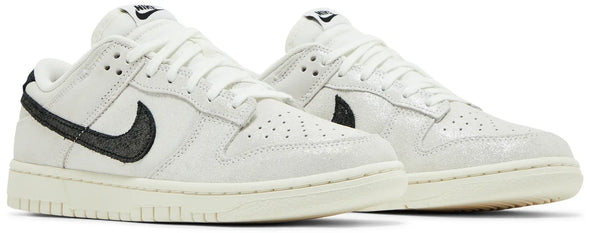 Nike Women's Dunk Low SE 'White Glittery Suede'