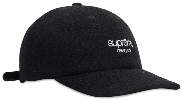 Supreme Harris Tweed 6-Panel 'Black'