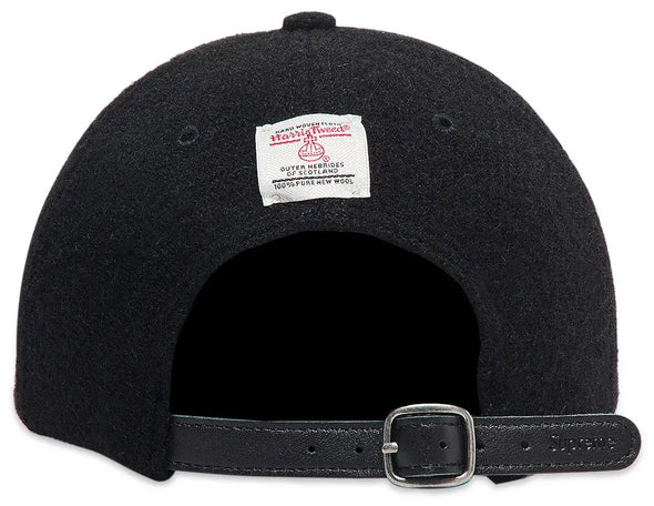 Supreme Harris Tweed 6-Panel 'Black'