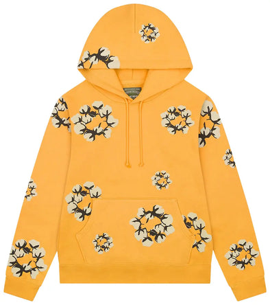 Denim Tears x Cactus Plant Flea Market Cactus Tears Wreath Hoodie Yellow