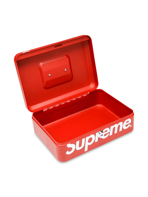 Supreme logo-print lock box