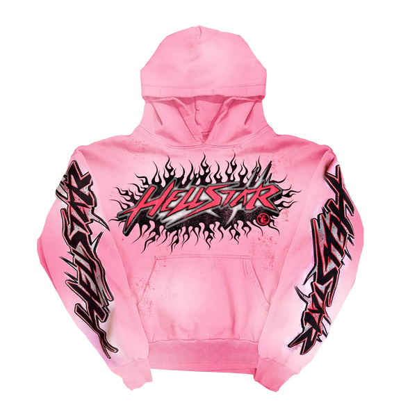 Hellstar Brainwashed Hoodie Pink Collection 10