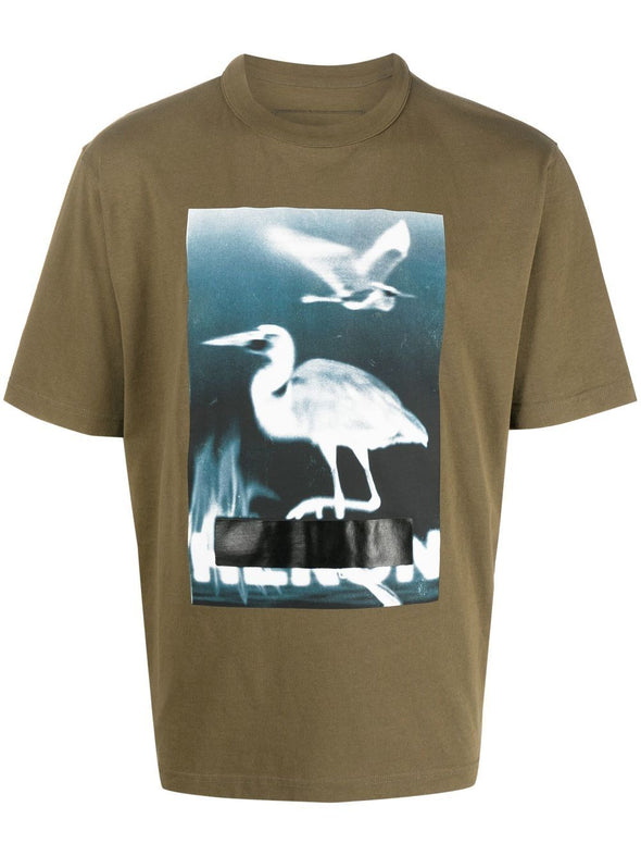 Heron Preston Censored Heron Tee 'White/Light Blue'