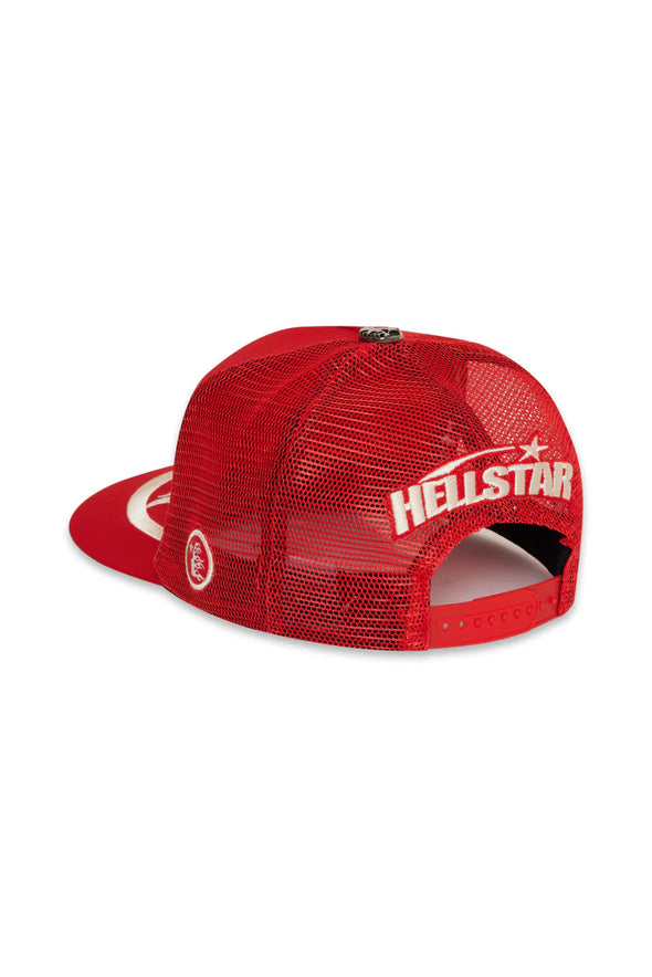 Hellstar BIG LOGO TRUCKER SNAPBACK HAT