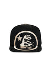 Hellstar BIG LOGO TRUCKER SNAPBACK HAT 'Black'