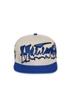 HELLSTAR RECORDS HAT (SNAPBACK) 'Blue/White'