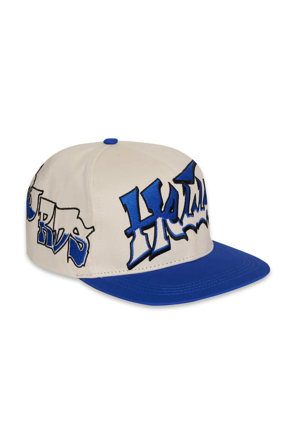 HELLSTAR RECORDS HAT (SNAPBACK) 'Blue/White'