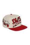 HELLSTAR RECORDS HAT (SNAPBACK) 'Red/White'