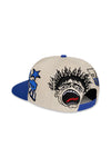 HELLSTAR RECORDS HAT (SNAPBACK) 'Blue/White'