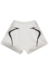 Hellstar WARM UP SHORTS 'White'