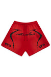 Hellstar WARM UP SHORTS 'Red'