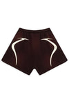 Hellstar WARM UP SHORTS 'Brown'