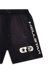 Hellstar Black Warm Up Shorts