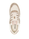 Palm Angels University White Camel Sneakers