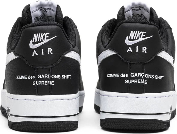 Supreme x Comme des Garçons SHIRT x Air Force 1 Low 'Black'