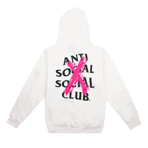 Anti Social Social Club Cancelled Hoodie 'White'