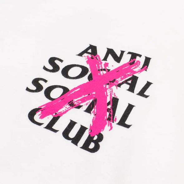 Anti Social Social Club Cancelled Hoodie 'White'