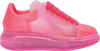 Alexander McQueen Oversized Sneaker 'Transparent-Bright Pink'