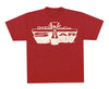 Hellstar Studios Jesus Emblem T-Shirt Red