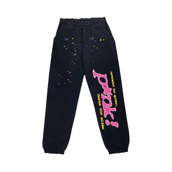 Sp5der P*nk Sweatpants 'Black'