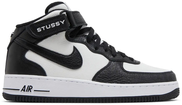 Stussy x Air Force 1 Mid 'Black White'