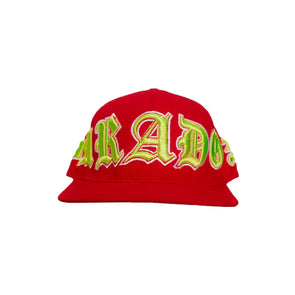 Paradox OLD VARSITY FITTED HAT (RED)