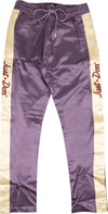 Just Don Team X Satin Tearaway Pants 'Purple'