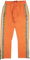 Just Don Python Jungle Track Pants 'Orange'