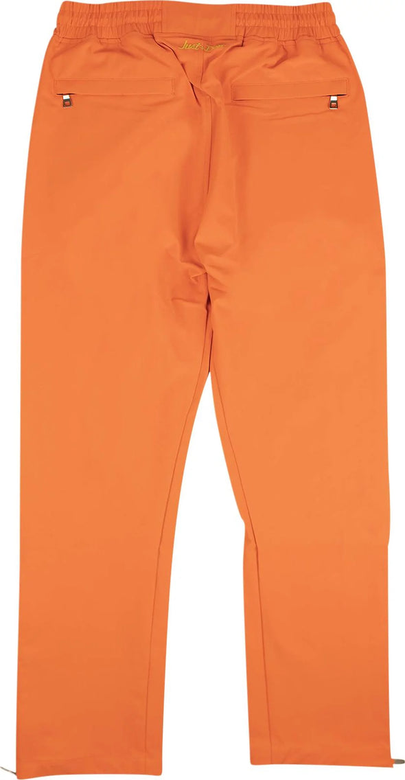 Just Don Python Jungle Track Pants 'Orange'