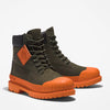 Bee Line x 6 Inch Premium Ruuber Toe Boot 'Dark Green Orange'