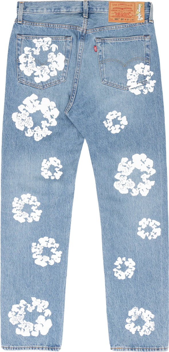 The Denim Tears 501 Jeans Blue & Black