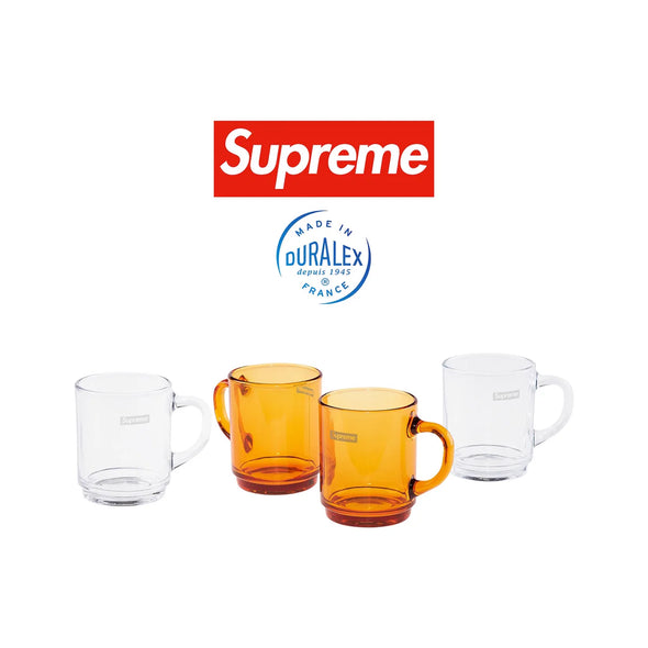 Supreme Duralex Glass Mugs (Set of 6)