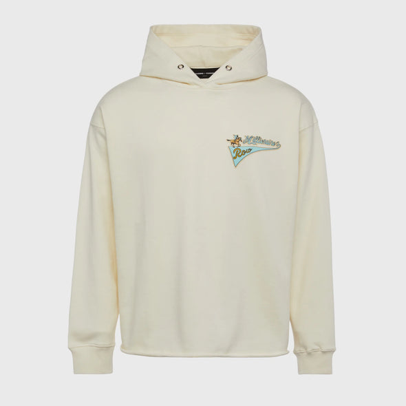 MILLIONAIRES ROW HOODIE CREAM