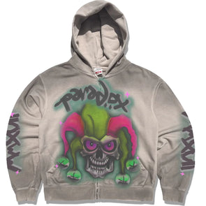 PRDX "SKELETON JOKER" ZIP-UP HOODIE