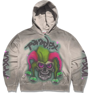 PRDX "SKELETON JOKER" ZIP-UP HOODIE