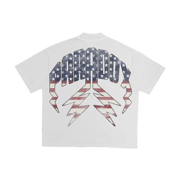 “UNITED STATES OF PARADOX” LIGHTNING ARC LOGO TEE