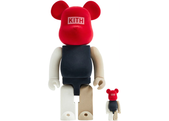 Kith Kithmas 2021 Bearbrick 100% & 400% Set Pyre